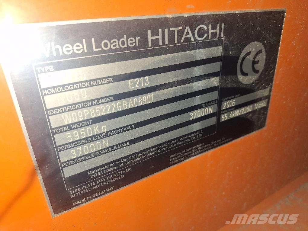 Hitachi ZW75  휠로우더