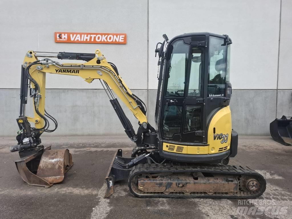 Yanmar Vio 33 U 소형 굴삭기 7톤 미만