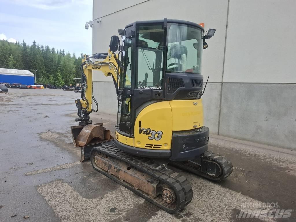 Yanmar Vio 33 U 소형 굴삭기 7톤 미만