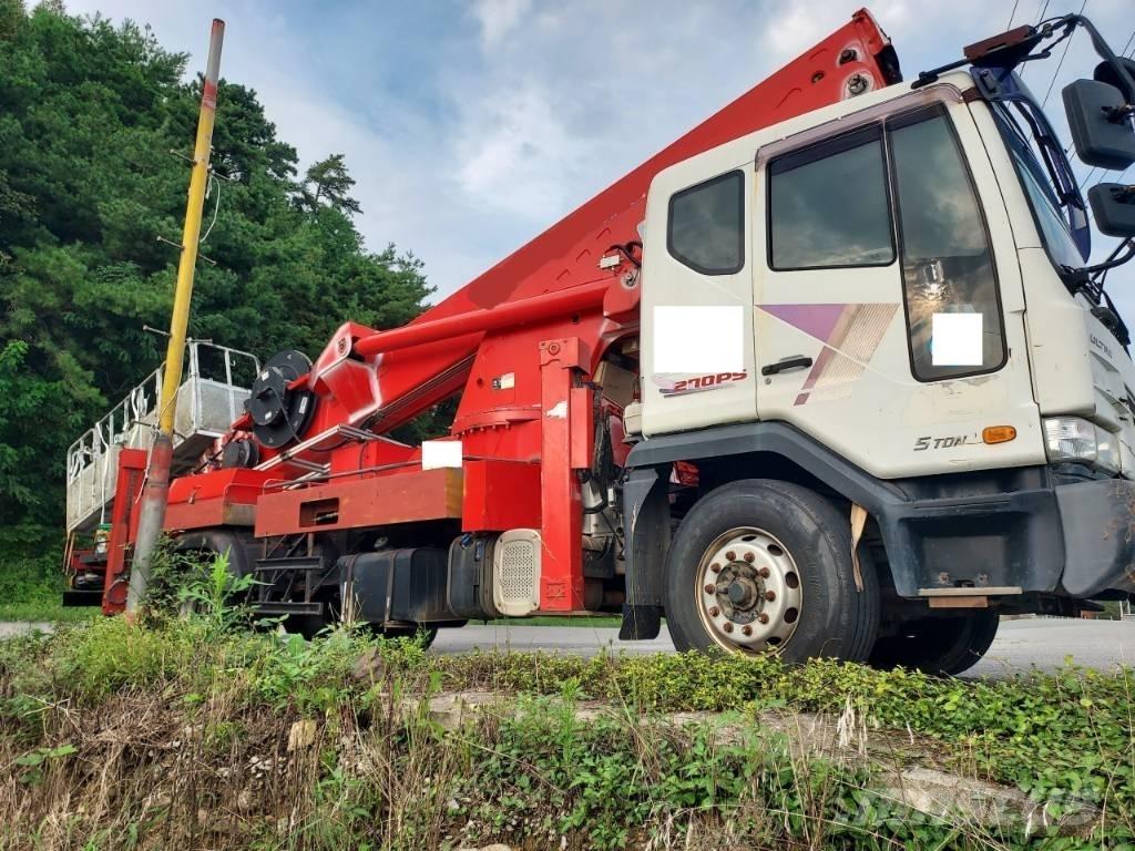 Horyong SKY450 트럭 탑재 고소작업대