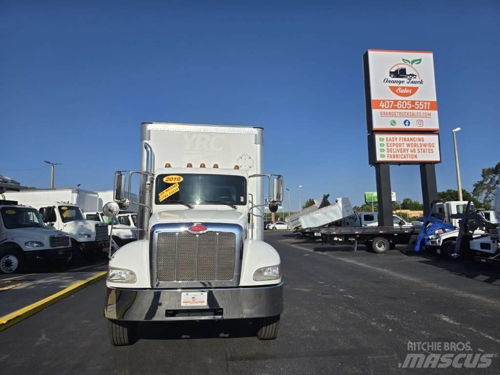 Peterbilt 337 탑차 트럭