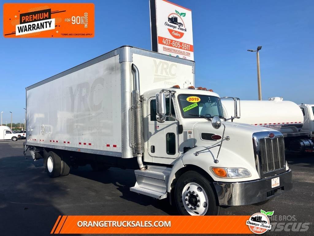 Peterbilt 337 탑차 트럭