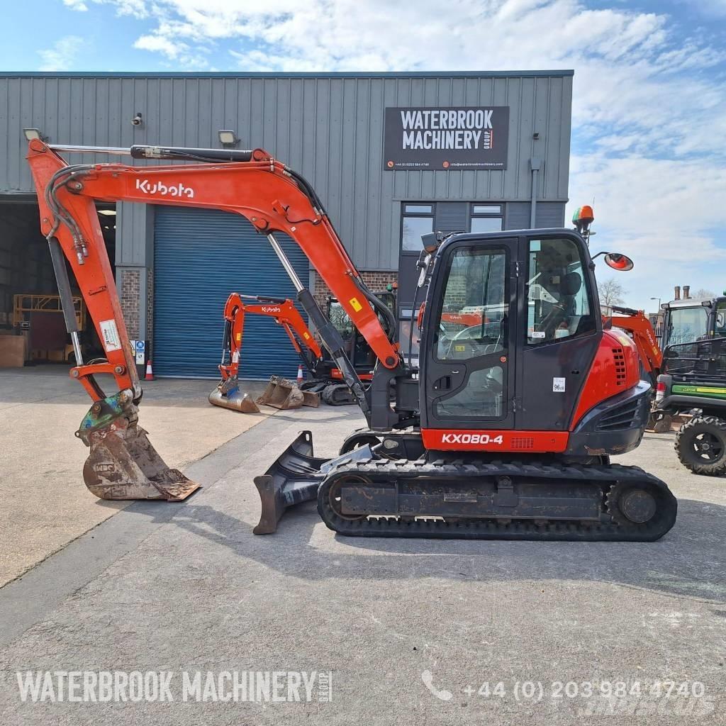 Kubota KX080-4 중형굴삭기 7톤-28톤