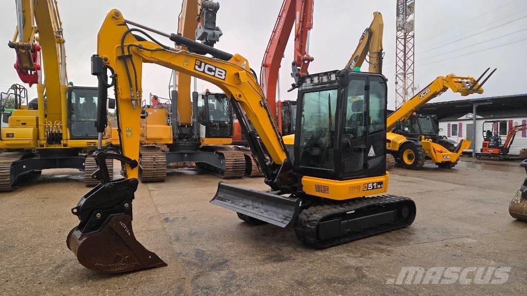 JCB 51 R-1 소형 굴삭기 7톤 미만