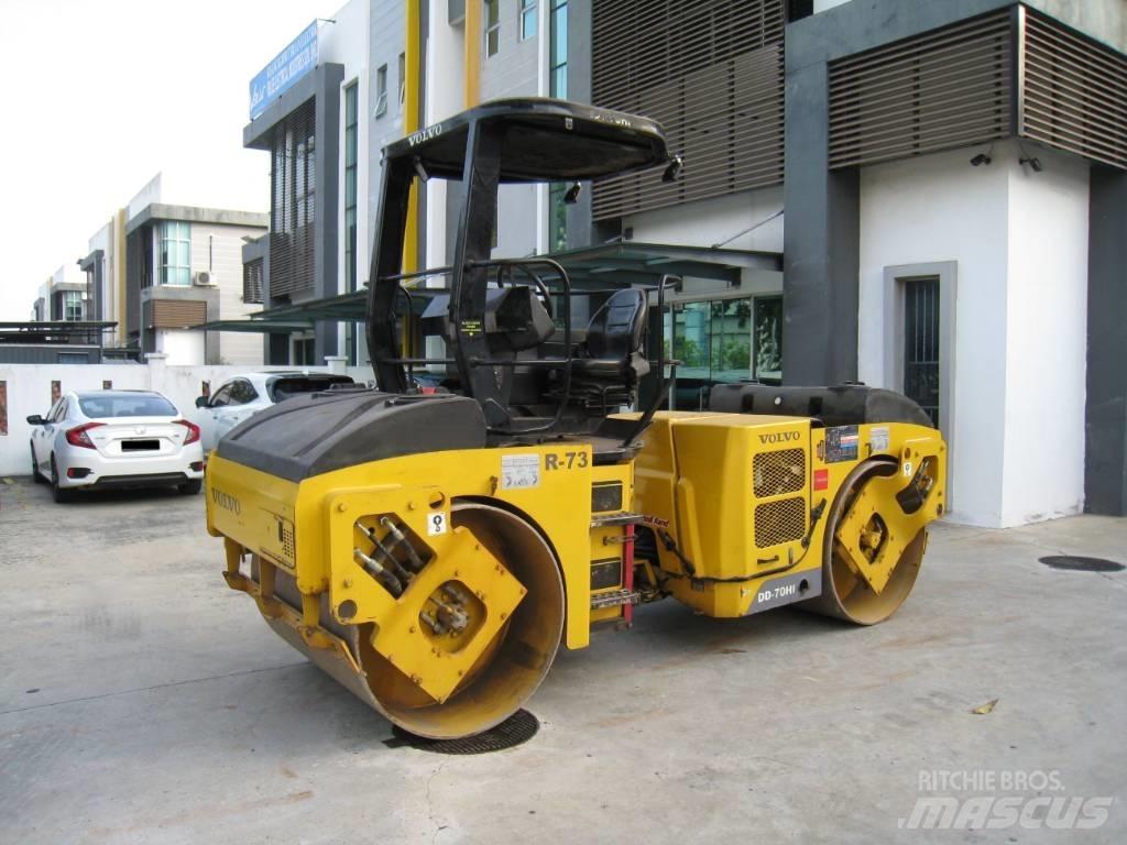 Volvo DD 70 트윈 드럼 롤러