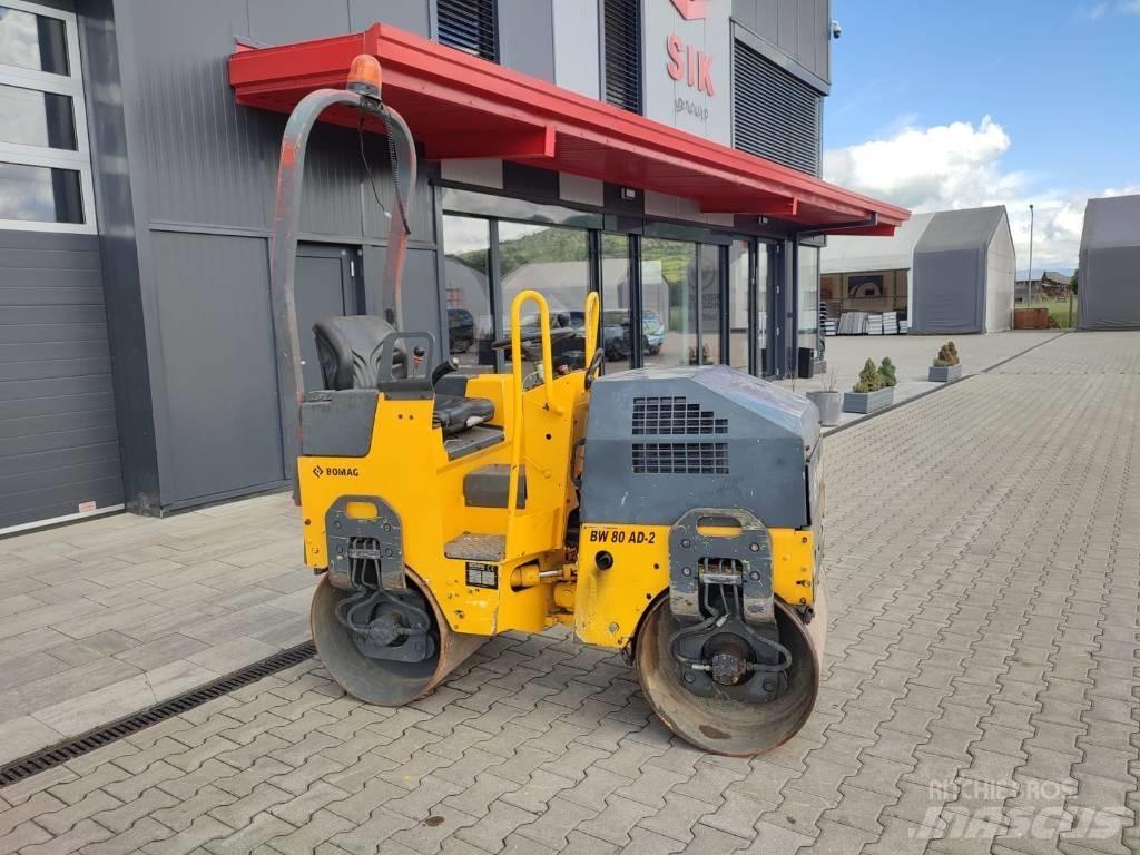 Bomag BW 80 AD-2 트윈 드럼 롤러