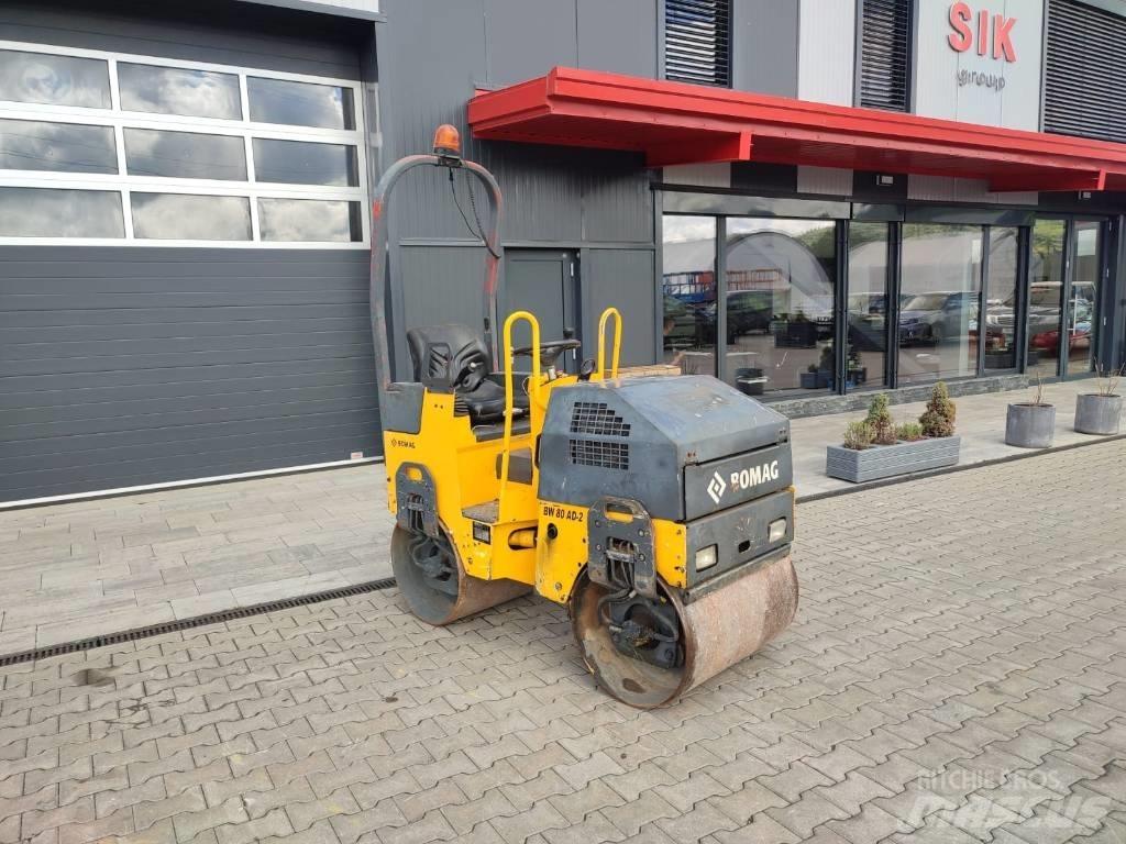 Bomag BW 80 AD-2 트윈 드럼 롤러