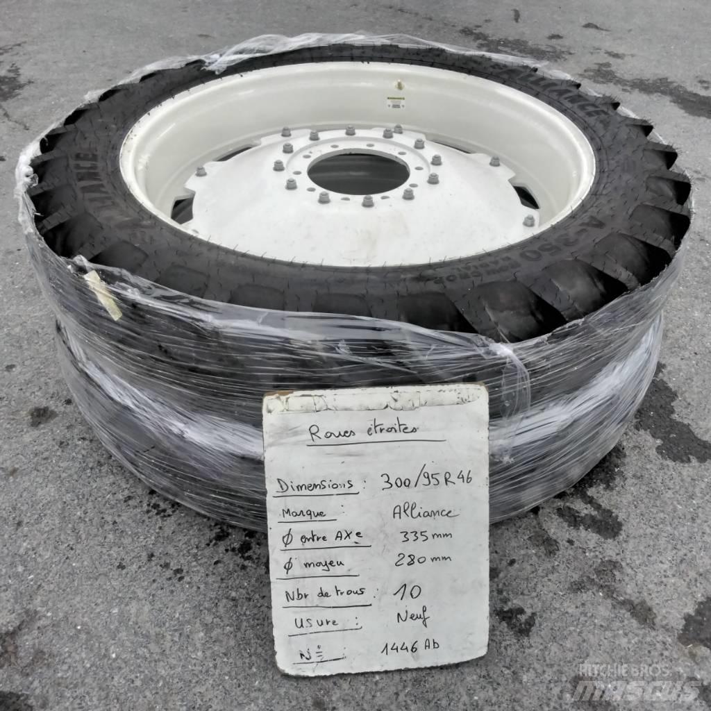 Alliance 300/95R46 타이어, 휠 및 림