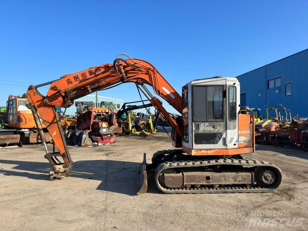 Hitachi EX 60 URG 소형 굴삭기 7톤 미만