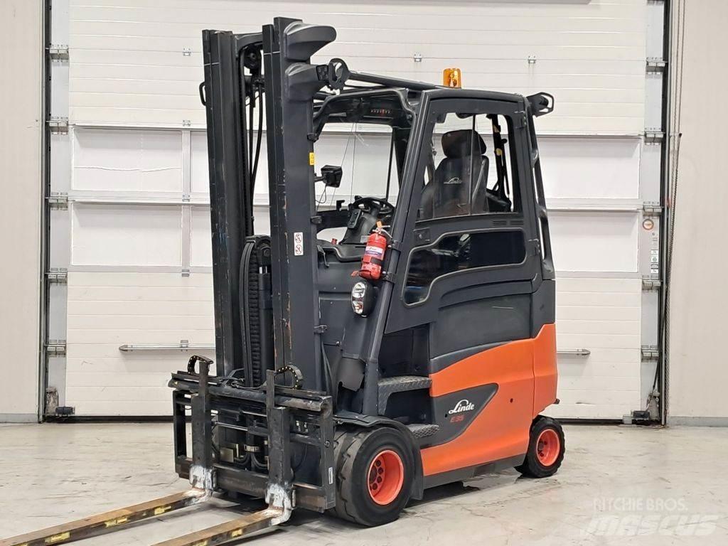 Linde E35HL-01 전동 지게차