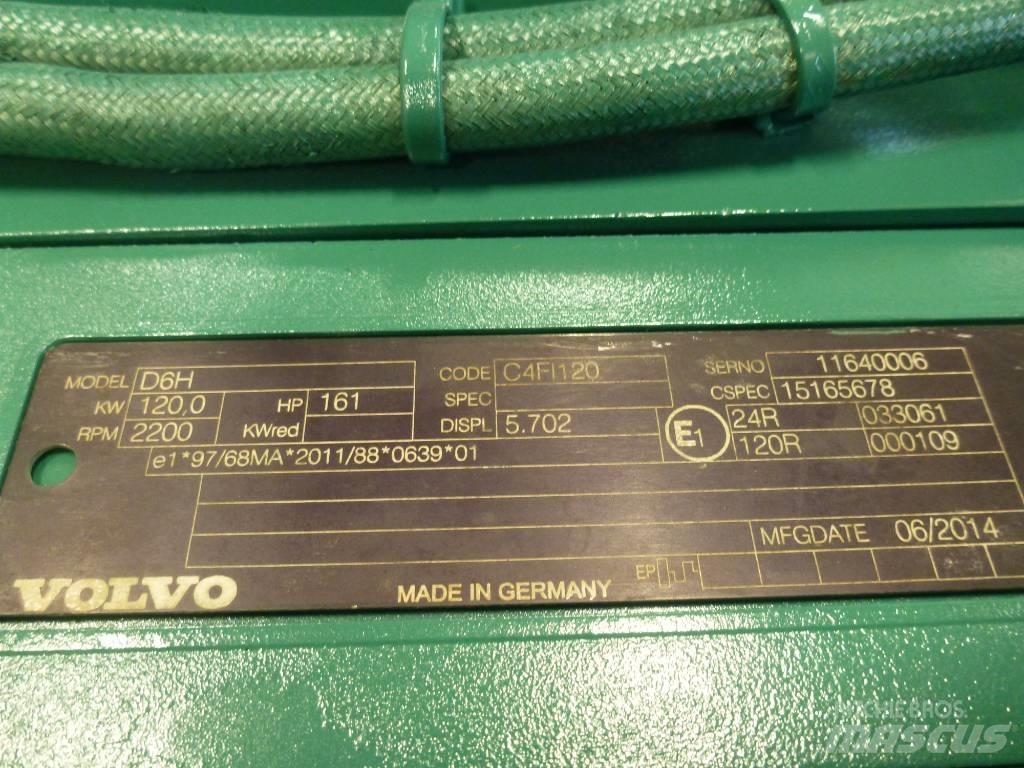 Volvo D6H C4FI120 엔진