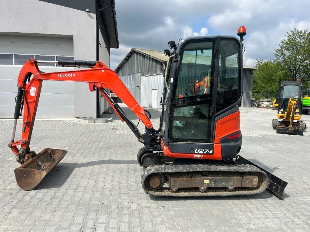 Kubota U 27-4 소형 굴삭기 7톤 미만