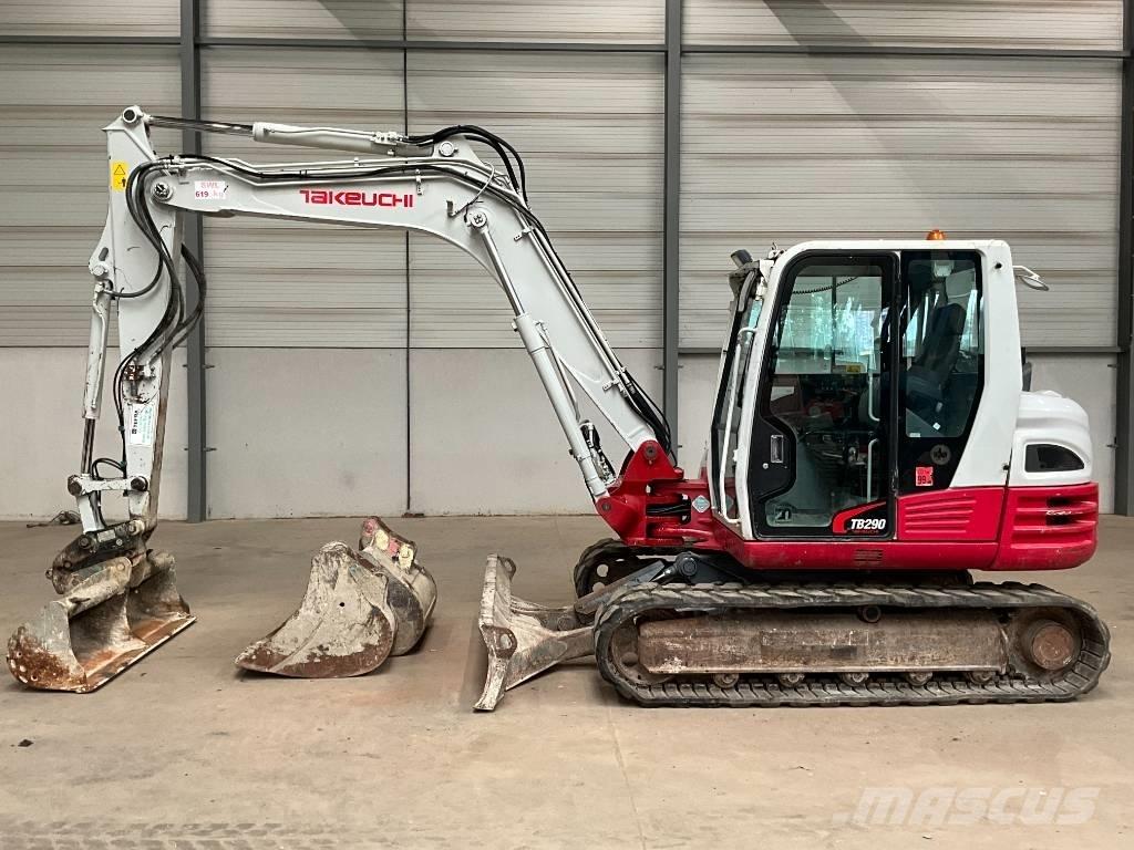 Takeuchi TB 290 중형굴삭기 7톤-28톤