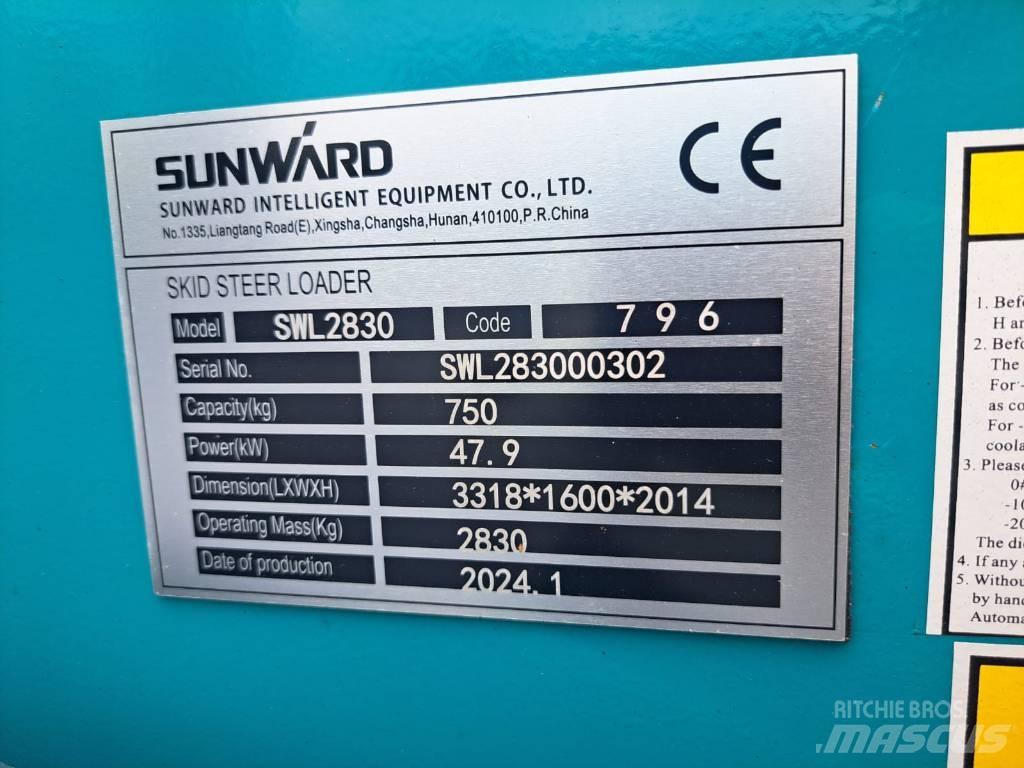 Sunward SWL 2830  스키드로더