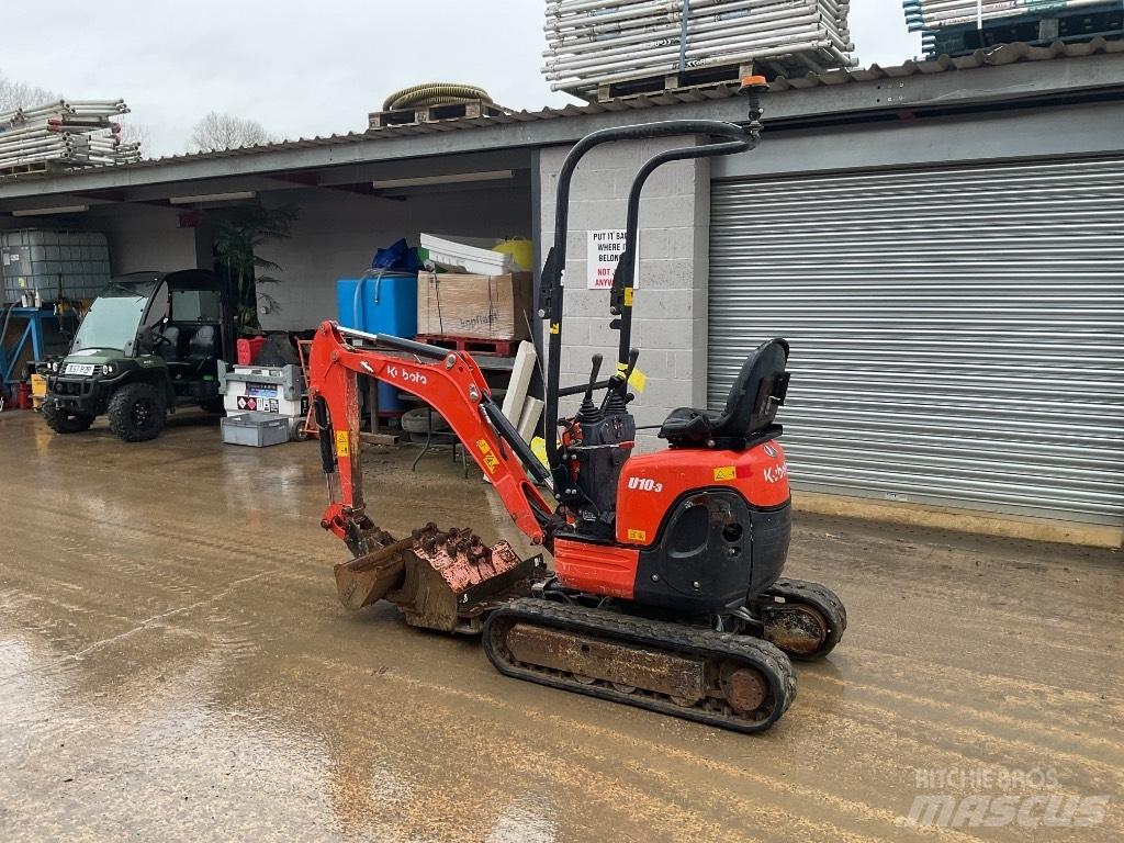 Kubota U 10 소형 굴삭기 7톤 미만