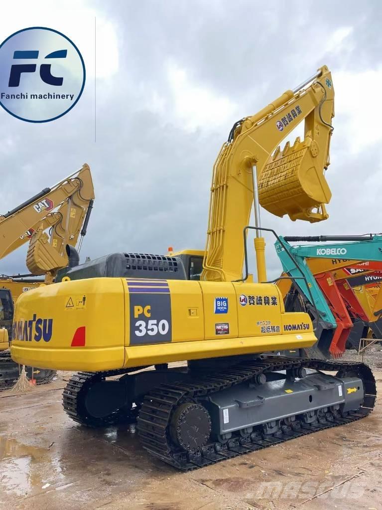 Komatsu 350-7 대형 굴삭기 29톤 이상