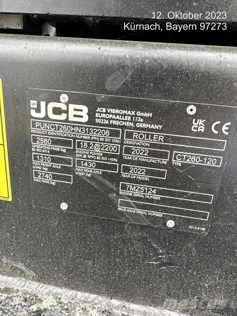 JCB CT260-120 롤러