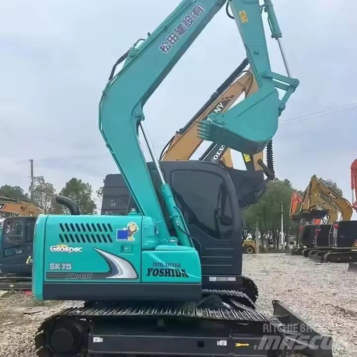 Kobelco SK75 대형 굴삭기 29톤 이상