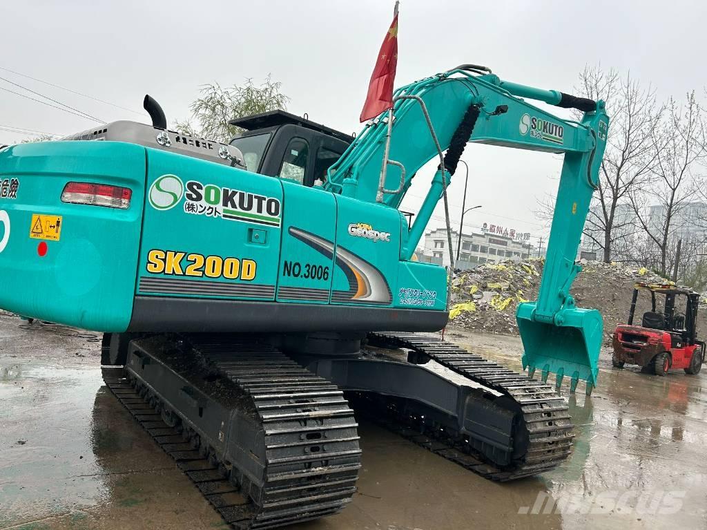 Kobelco SK200D 대형 굴삭기 29톤 이상
