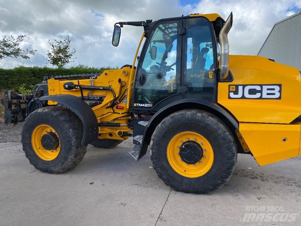 JCB Tm420s 농업용 텔레 핸들러