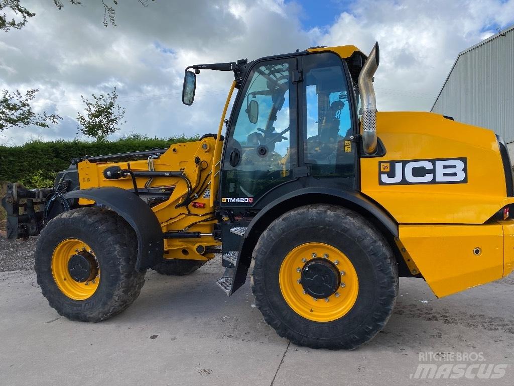 JCB Tm420s 농업용 텔레 핸들러