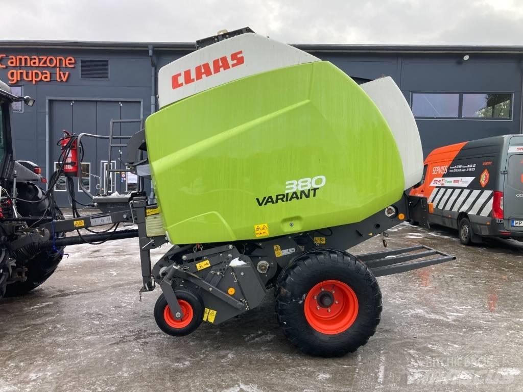CLAAS Variant 380 원형 곤포기