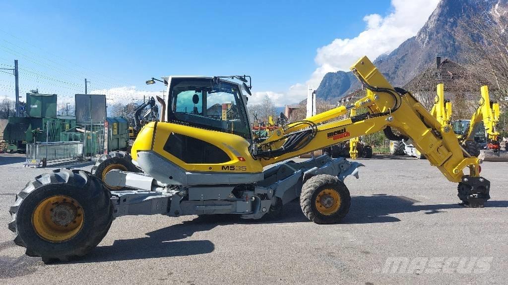 Menzi Muck M535  휠 굴삭기