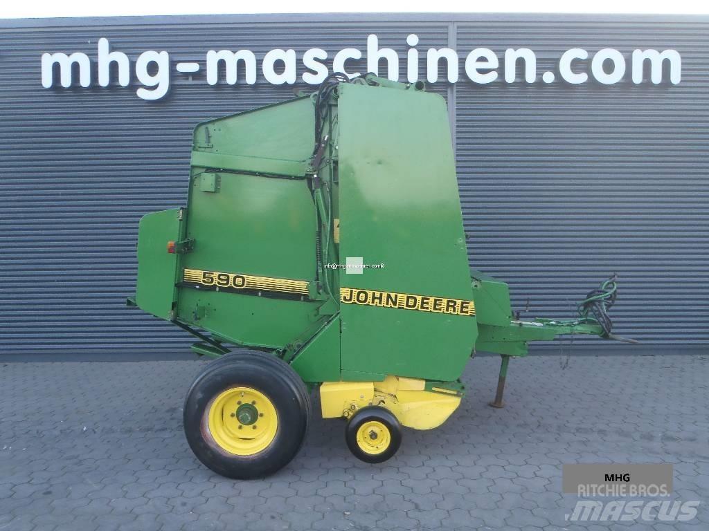 John Deere 590 원형 곤포기