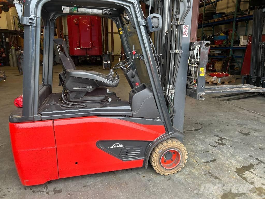 Linde e18l-02 전동 지게차