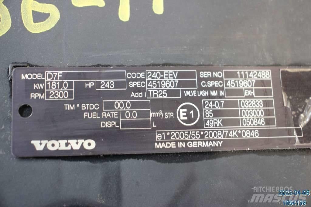 Volvo FL 240 엔진