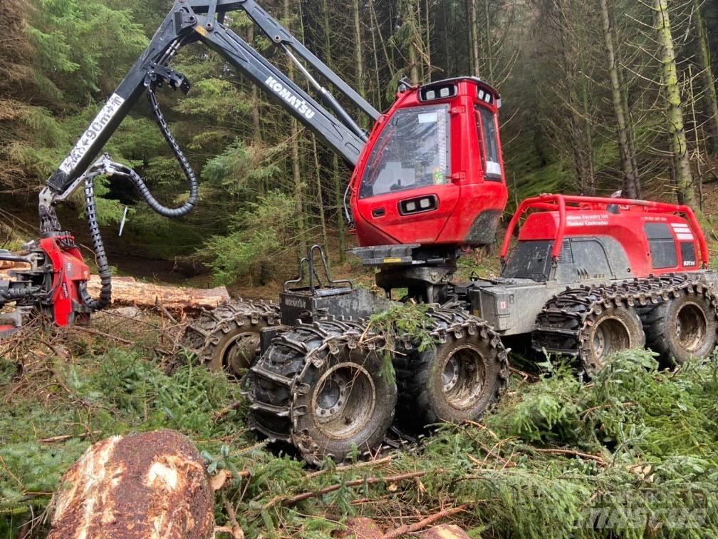 Komatsu 931XC 원목 하베스터