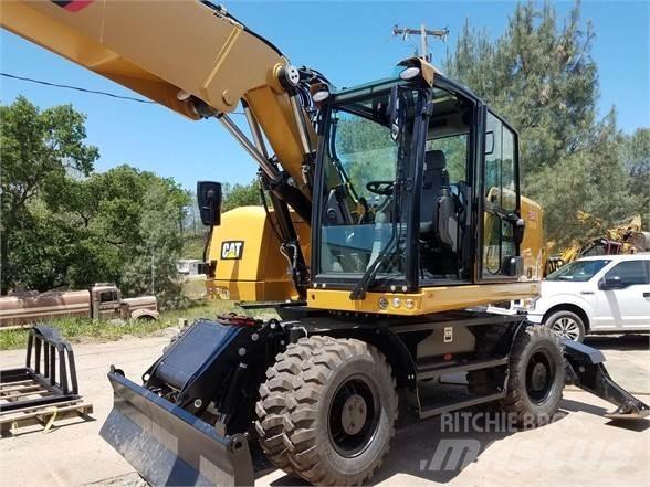 CAT M318F  휠 굴삭기