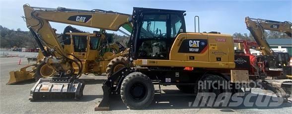 CAT M318F  휠 굴삭기