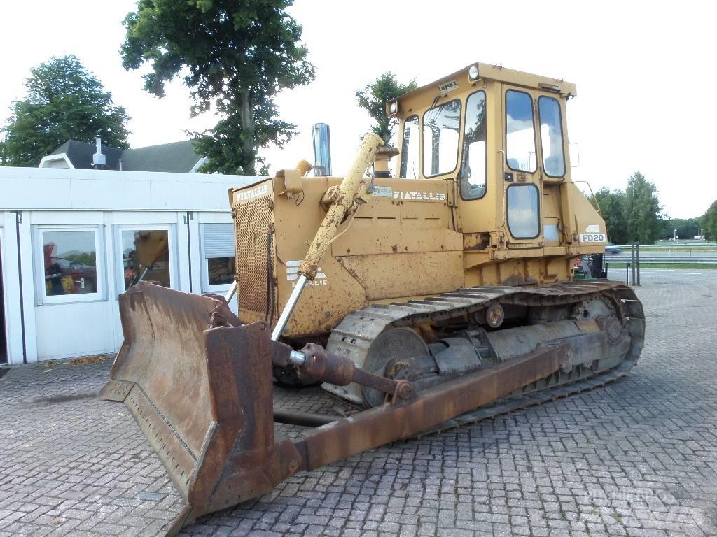 Fiat-Allis FD 20 크롤러 도저