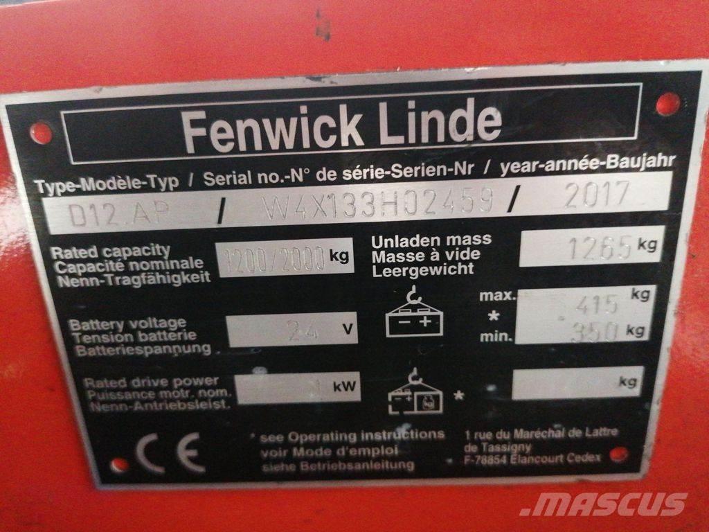 Linde D12AP 포크리프트