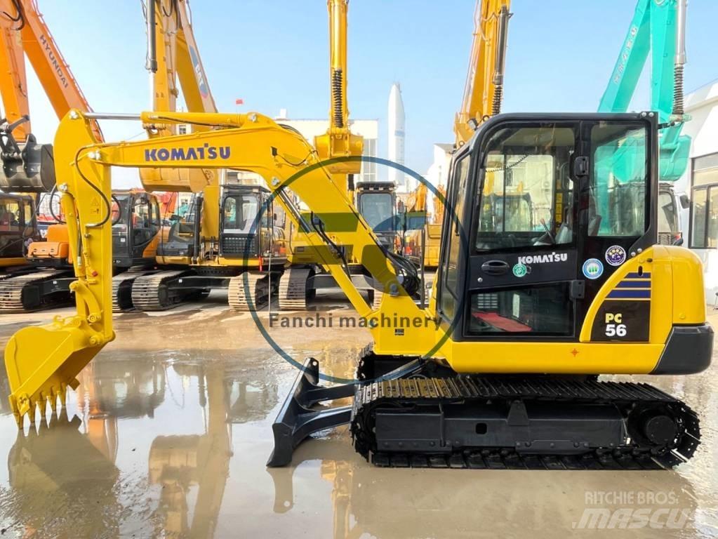 Komatsu PC 56 소형 굴삭기 7톤 미만