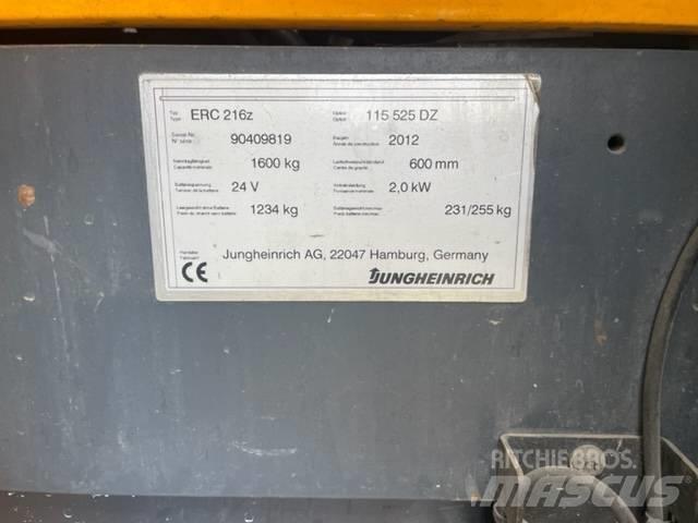 Jungheinrich ERC 216 보행식 리치 지게차