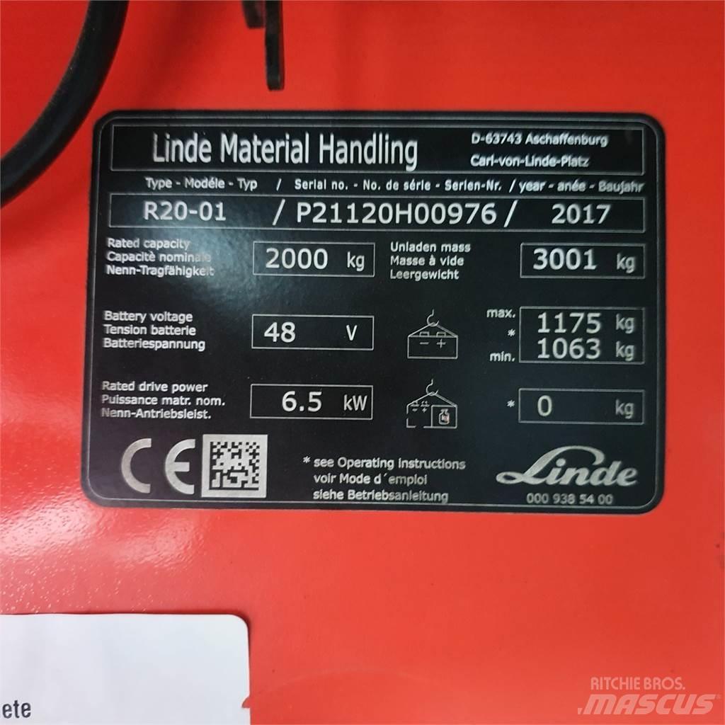 Linde R20 리치 트럭