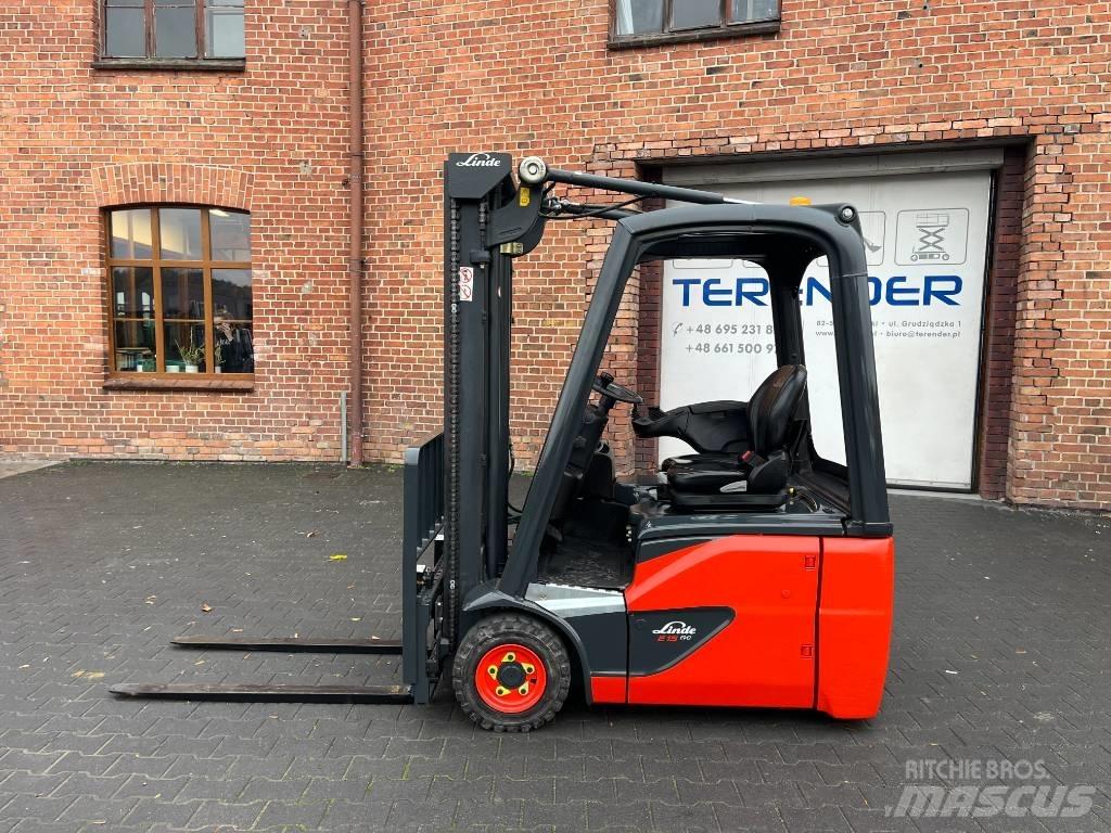 Linde E 15 전동 지게차