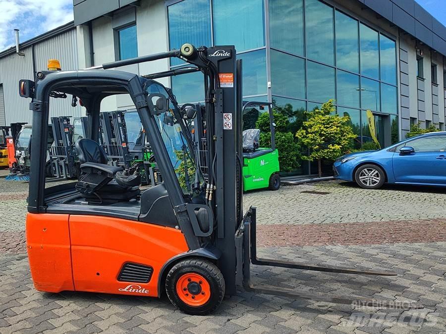 Linde E16C-01 전동 지게차
