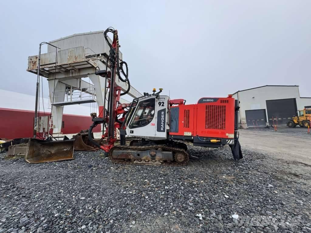 Sandvik DX800 도로 굴착기