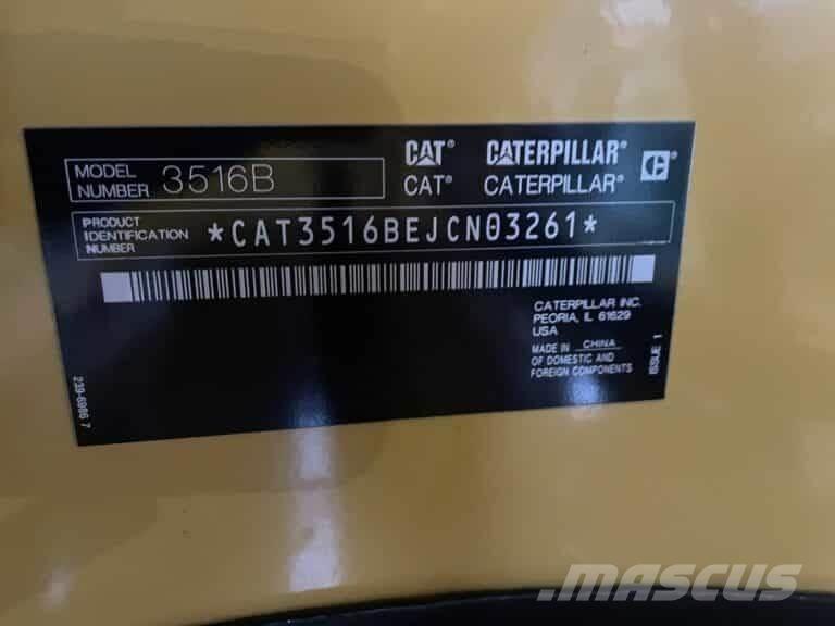 CAT 3516B-HD 디젤 발전기