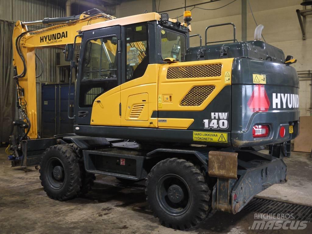 Hyundai HW 140  휠 굴삭기