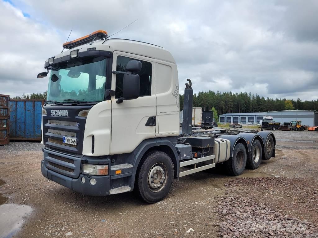 Scania G 420 훅 리프트 트럭