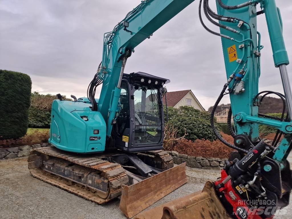 Kobelco SK75SR-7 중형굴삭기 7톤-28톤