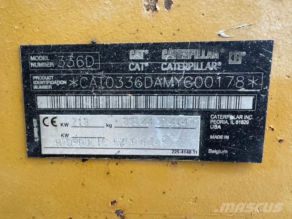 CAT 336DLN 대형 굴삭기 29톤 이상