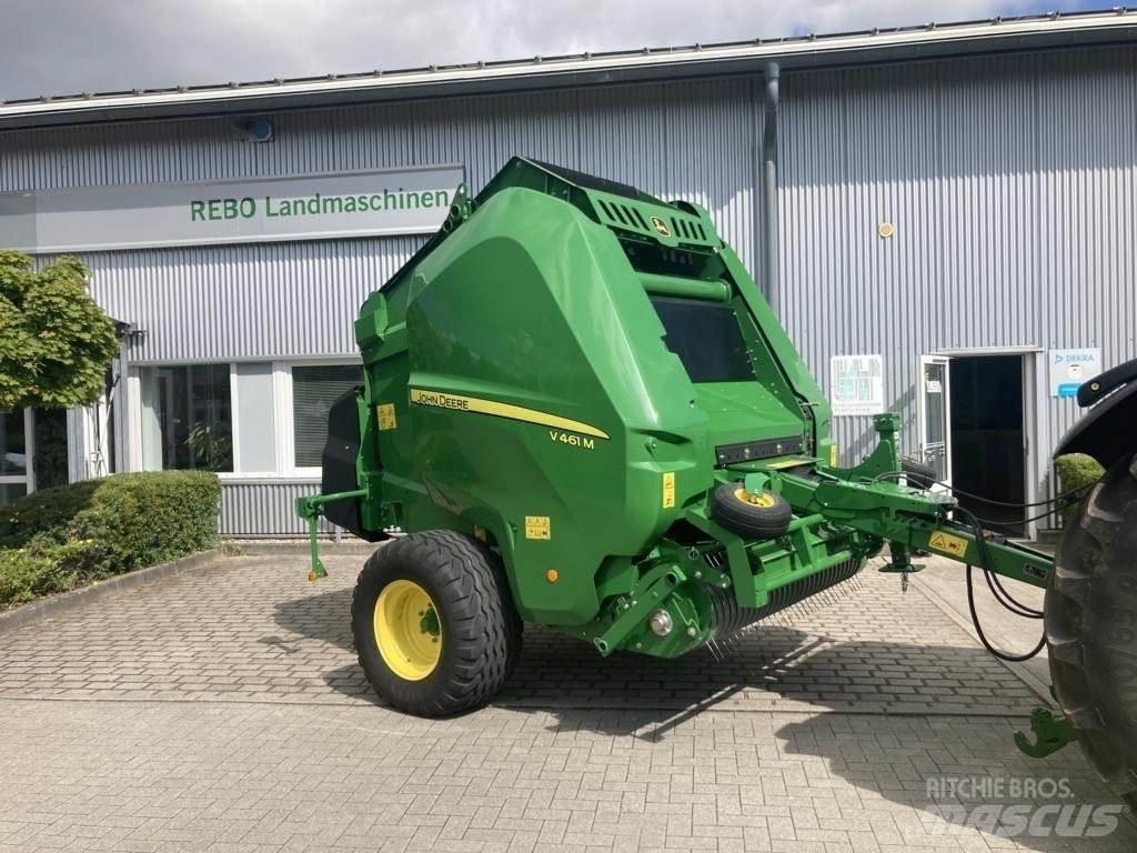 John Deere V461M 원형 곤포기