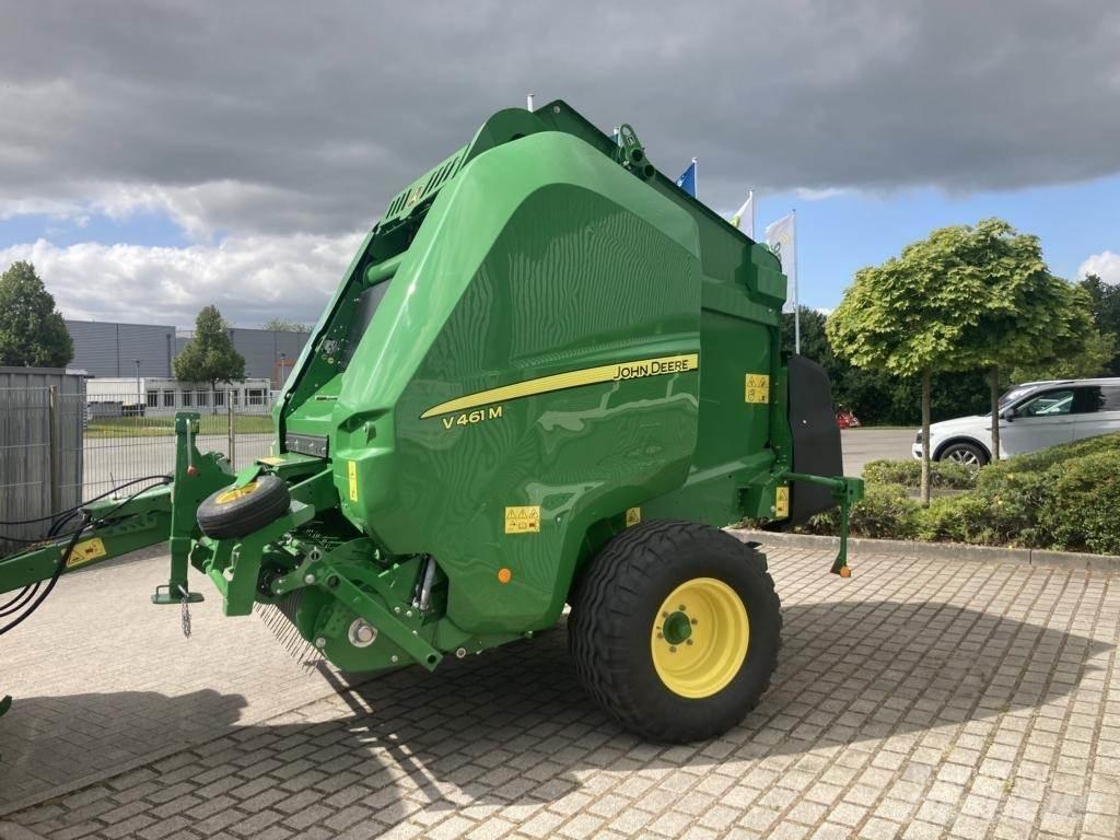 John Deere V461M 원형 곤포기