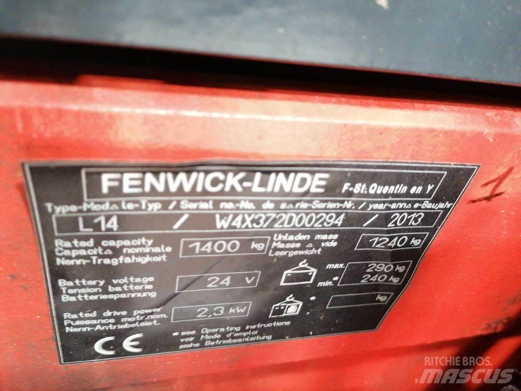 Linde L14I 포크리프트