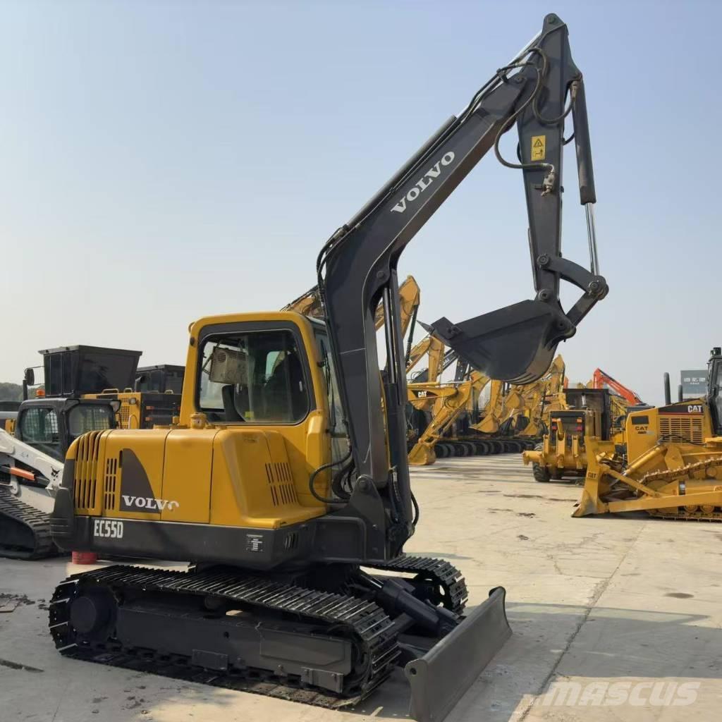 Volvo EC55D 소형 굴삭기 7톤 미만